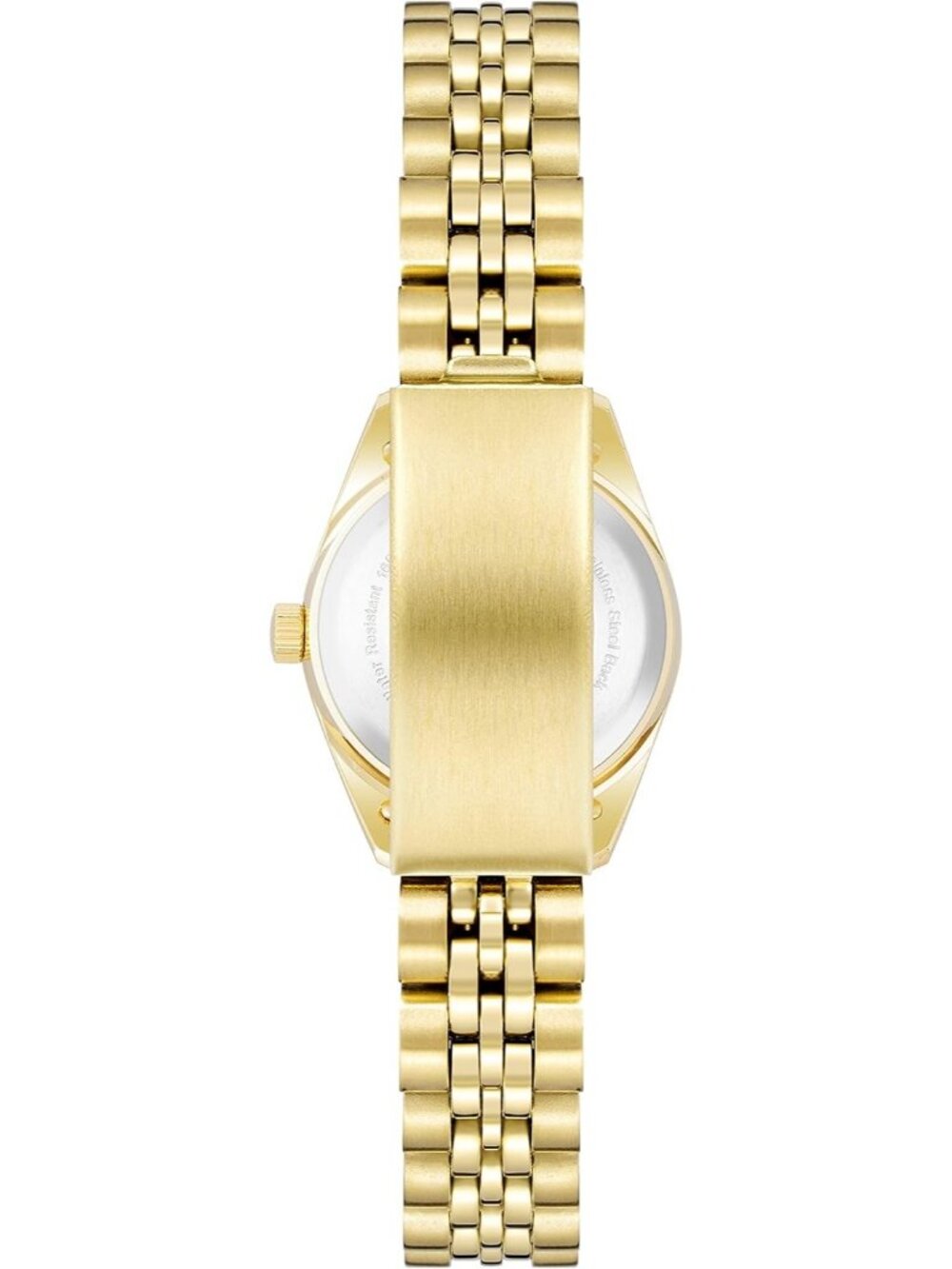 Armitron Women's Gold Pink Genuine Crystal Accented Bracelet Round Luxury Watch - Picture 3 of 6